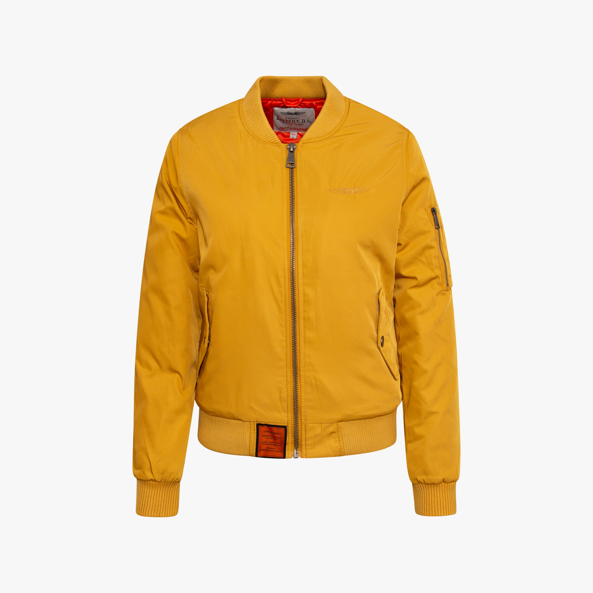 Bomberjacke gefüttert | senf