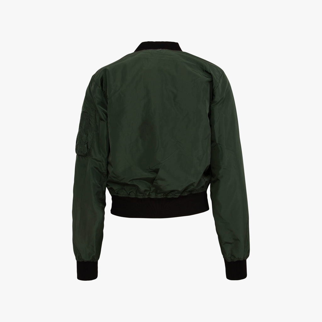 Bombers Original Bomberjacke kurz | dunkelgrün