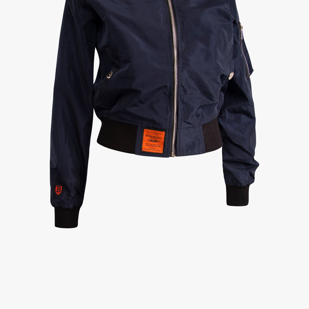 Bombers Original Bomberjacke kurz | dunkelblau