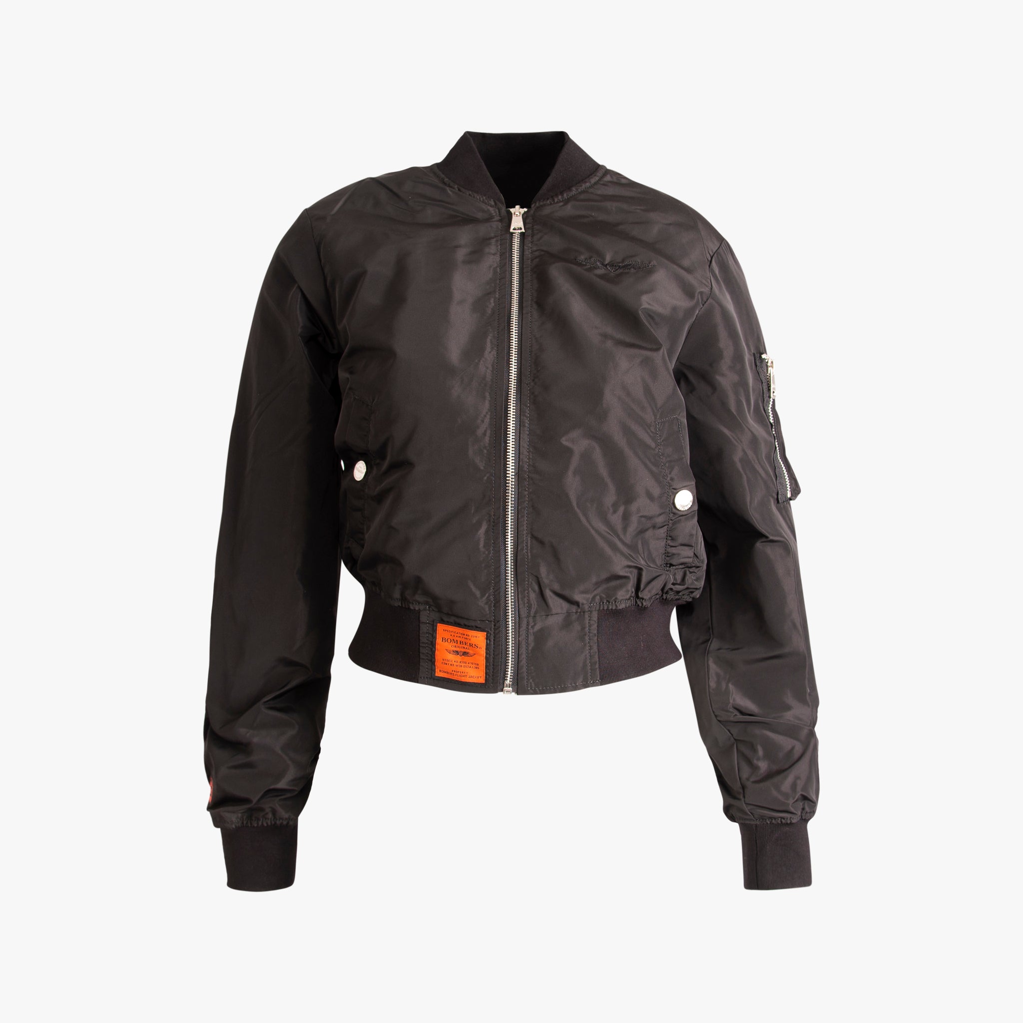 Bombers Original Bomberjacke kurz | schwarz
