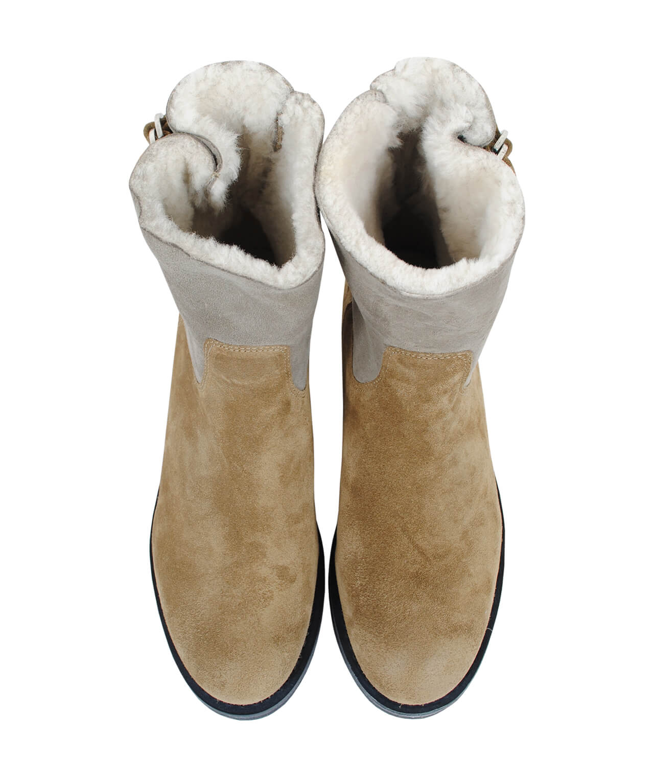 Bootie Wollfutter | taupe