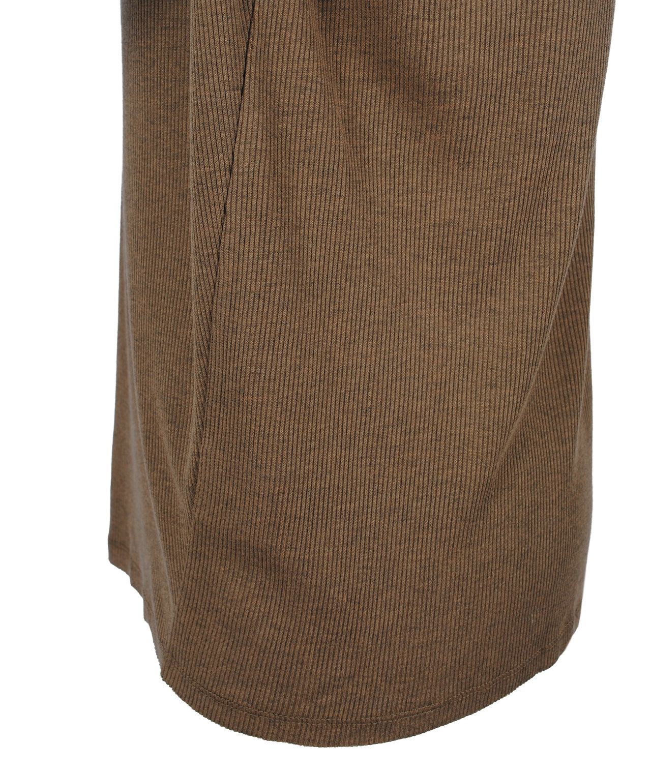 Boxy-Rippenshirt Ada | braun