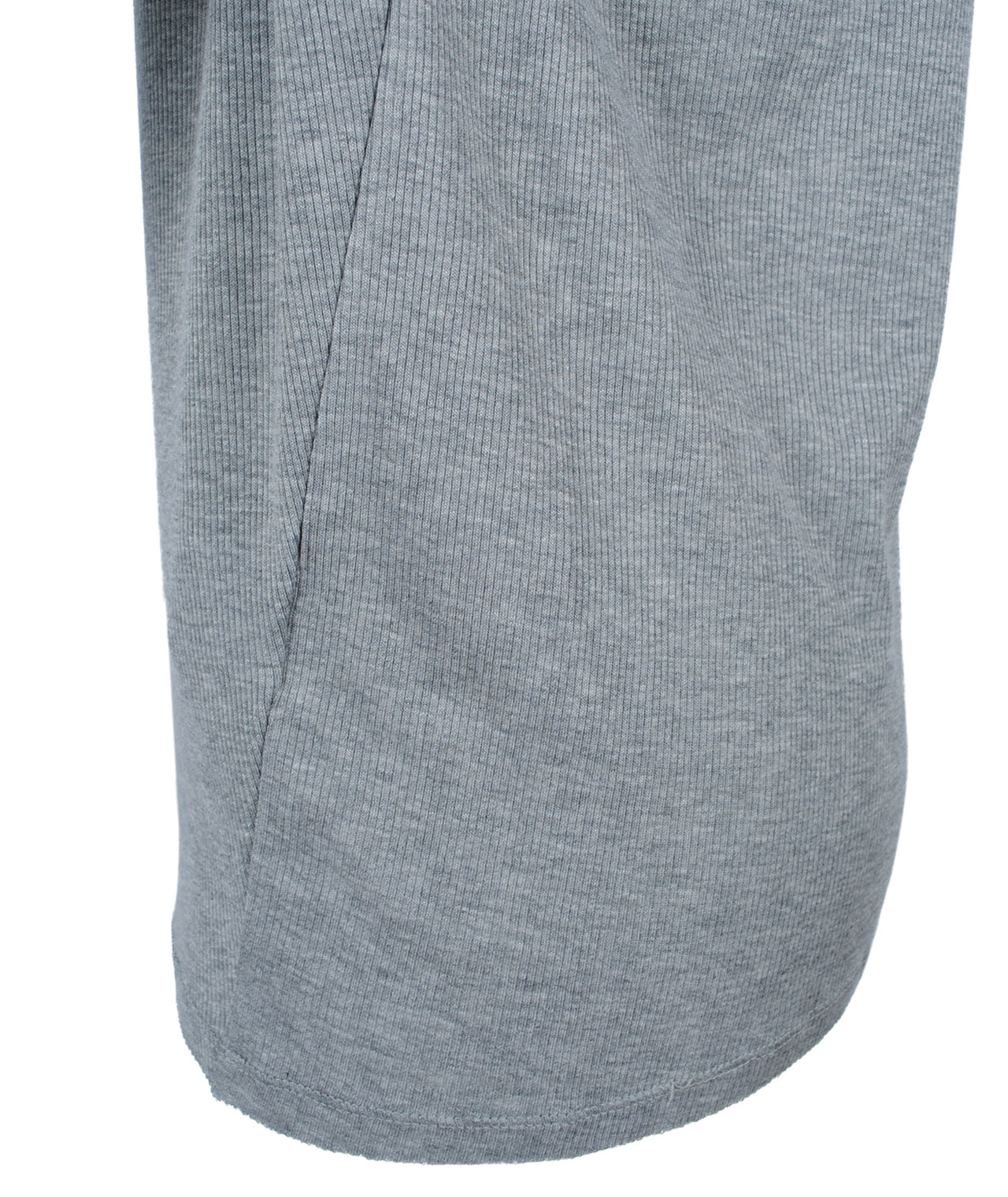 Boxy-Rippenshirt Ada | grau
