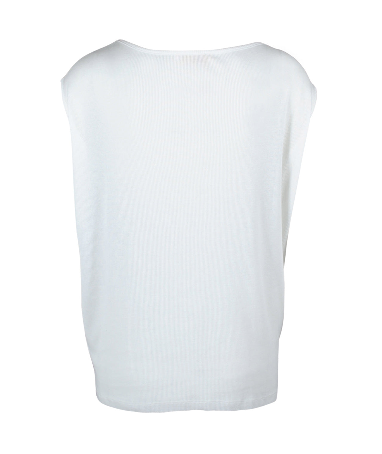 Boxy-Rippenshirt Ada | offwhite