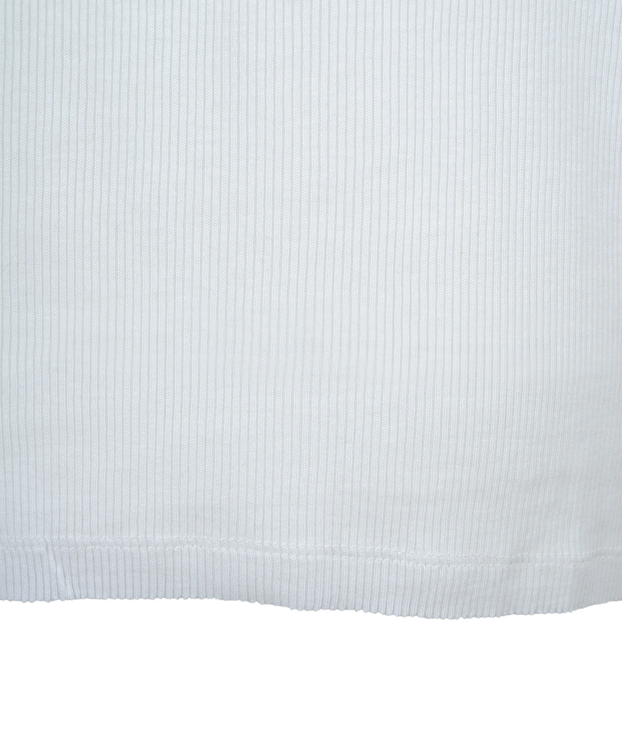 Boxy-Rippenshirt Ada | offwhite