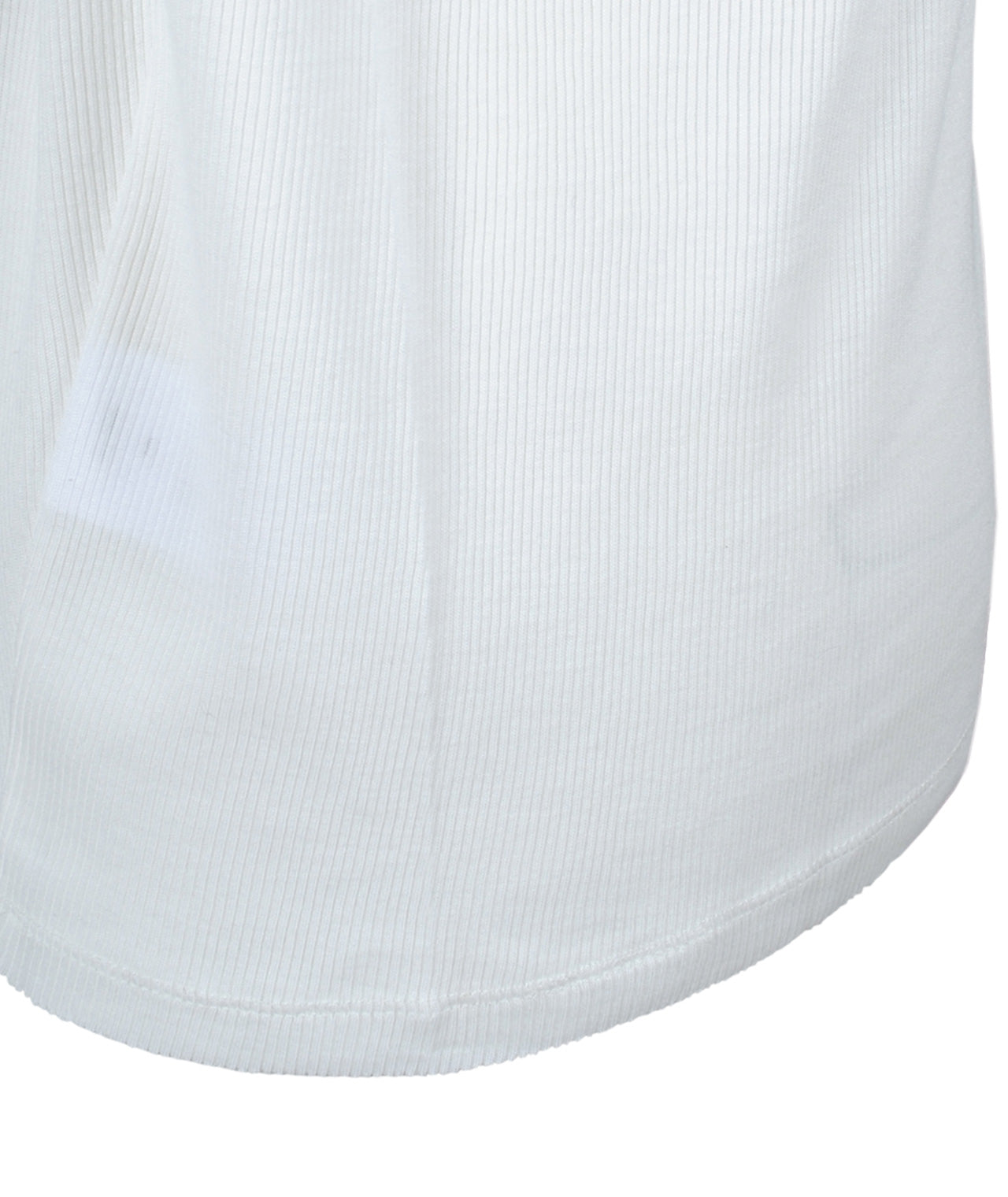 Boxy-Rippenshirt Ada | offwhite
