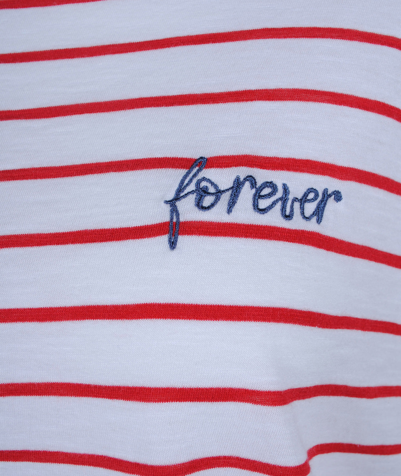 Boxyshirt Ringel | red