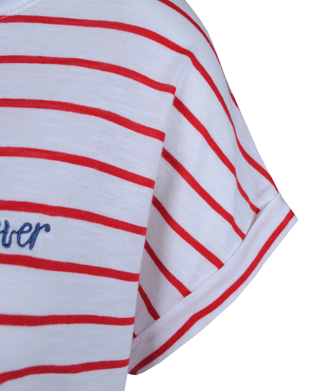 Boxyshirt Ringel | red