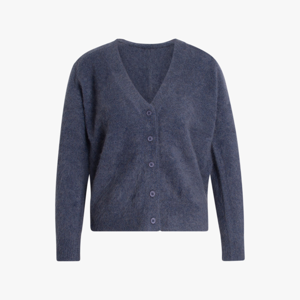 V-Jacke Cosy | denim