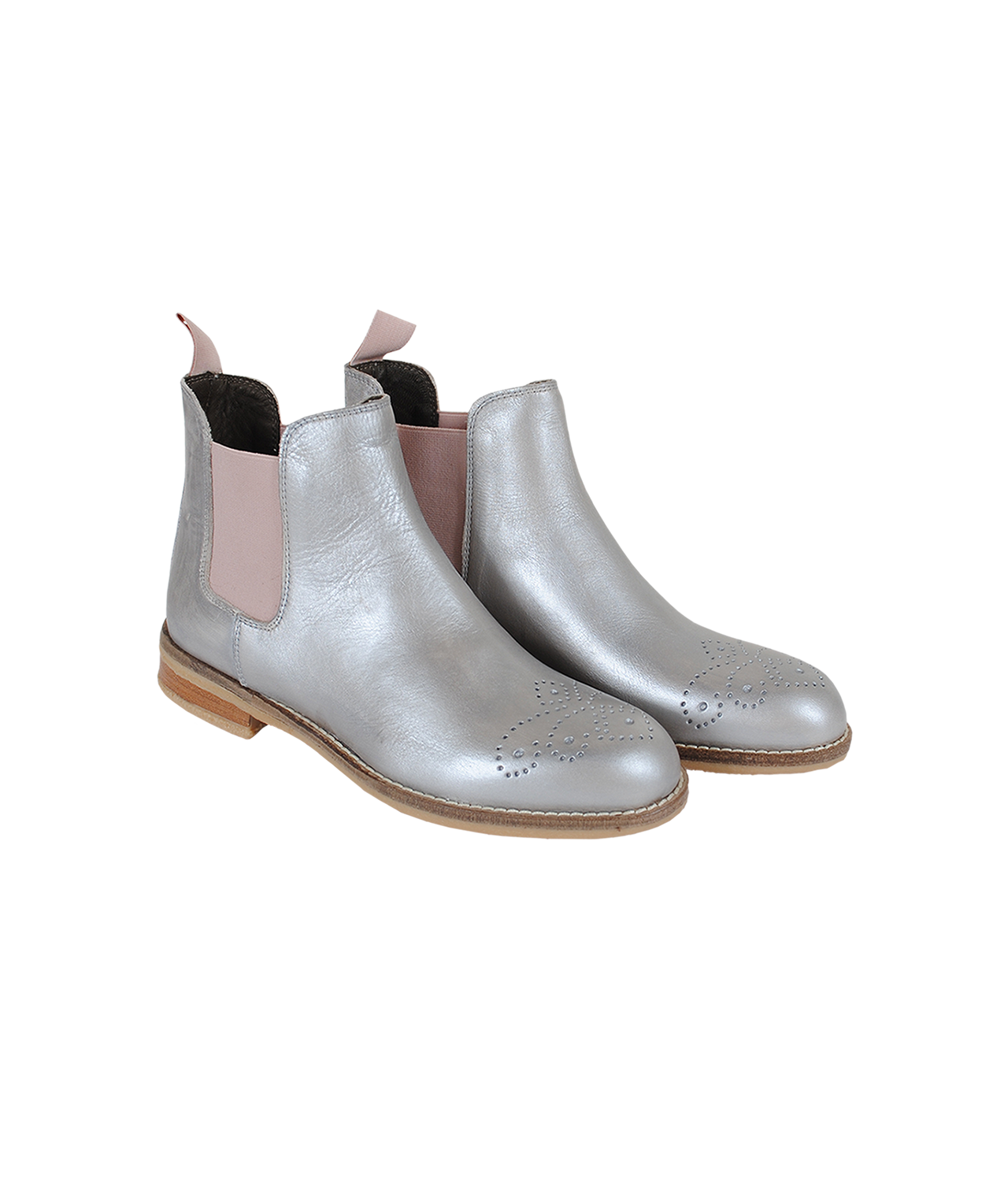 Chelsea Kreppsohle | silber