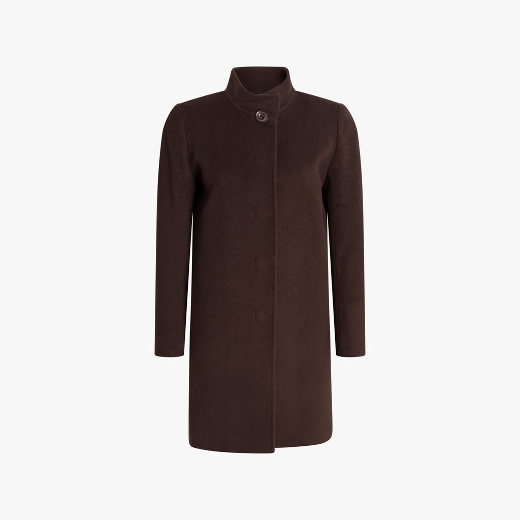 Mantel Wolle/Cashmere | braun