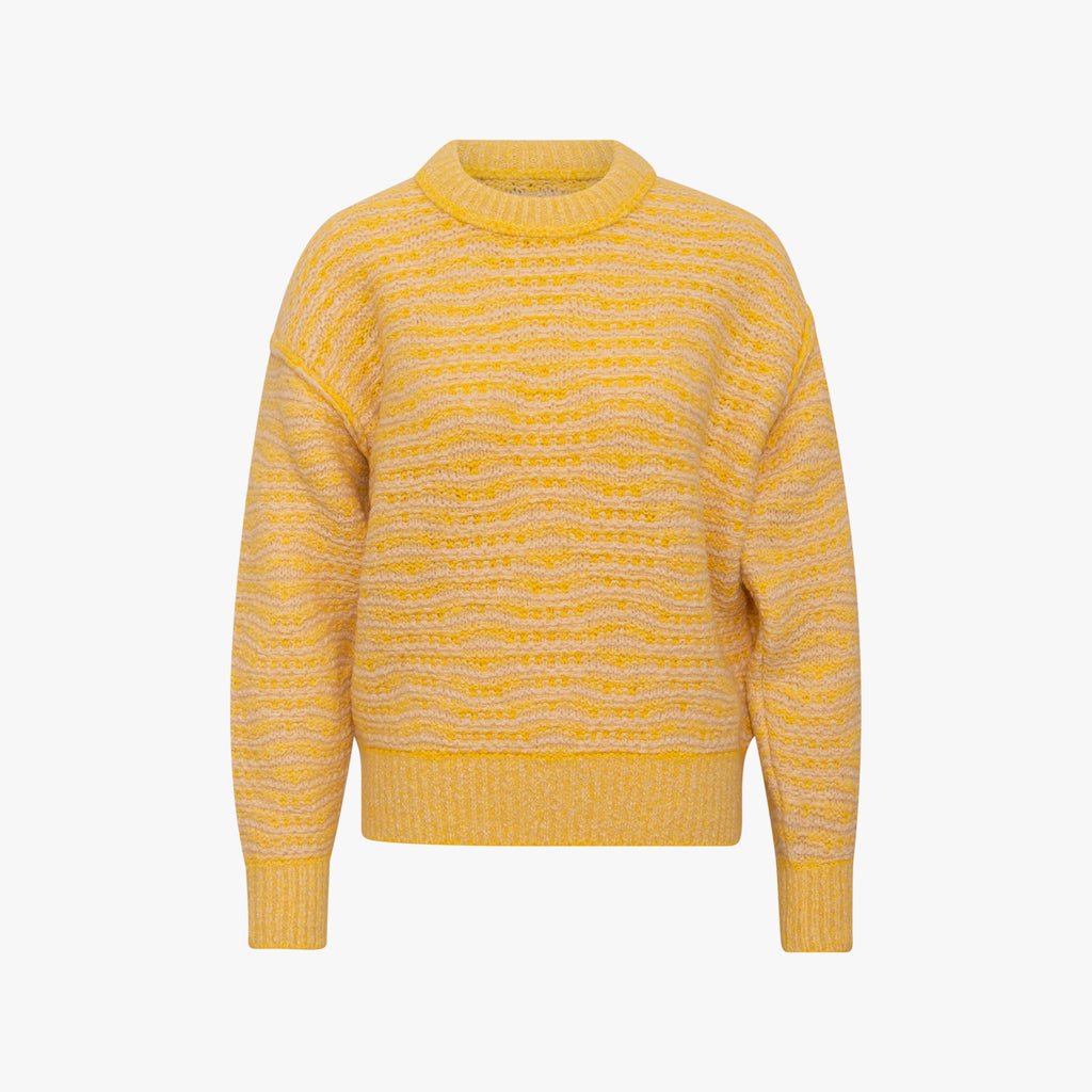 RH-Pulli 2-tone | gelb-weiß