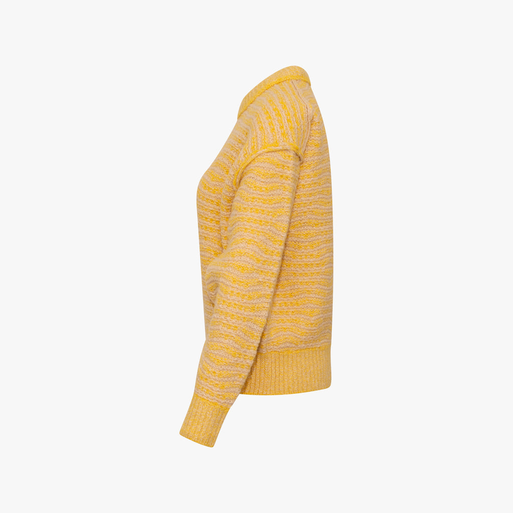 RH-Pulli 2-tone | gelb-weiß