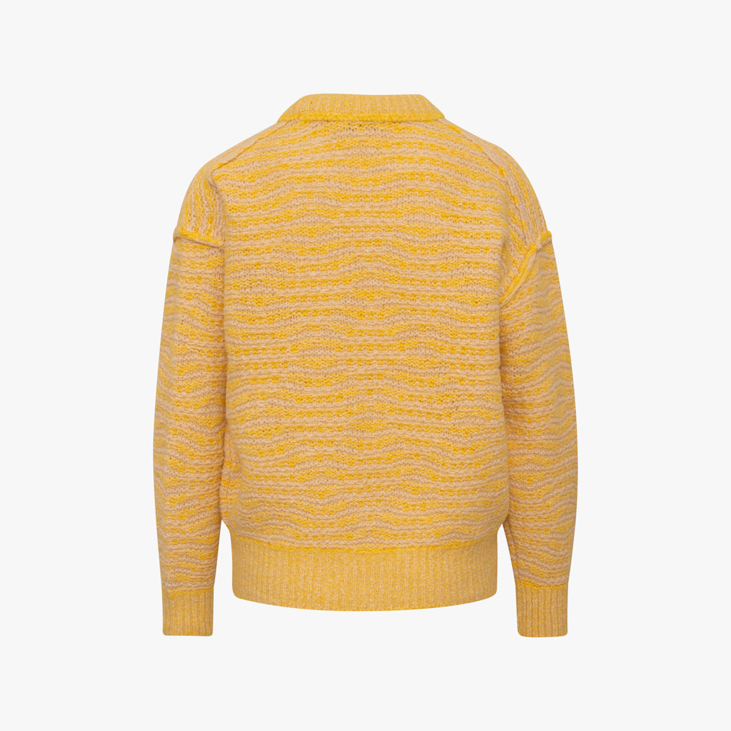 RH-Pulli 2-tone | gelb-weiß