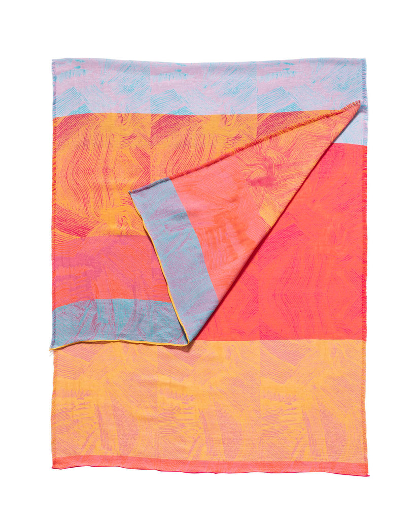Traits Paris Schal Coeur 50x190cm | orange