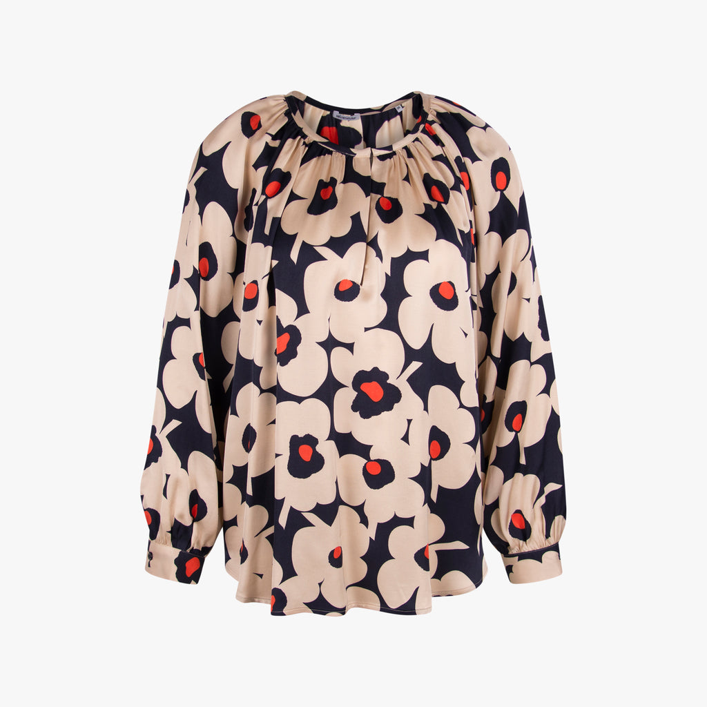Seidensticker Bluse Fashion Print | dunkelvintage