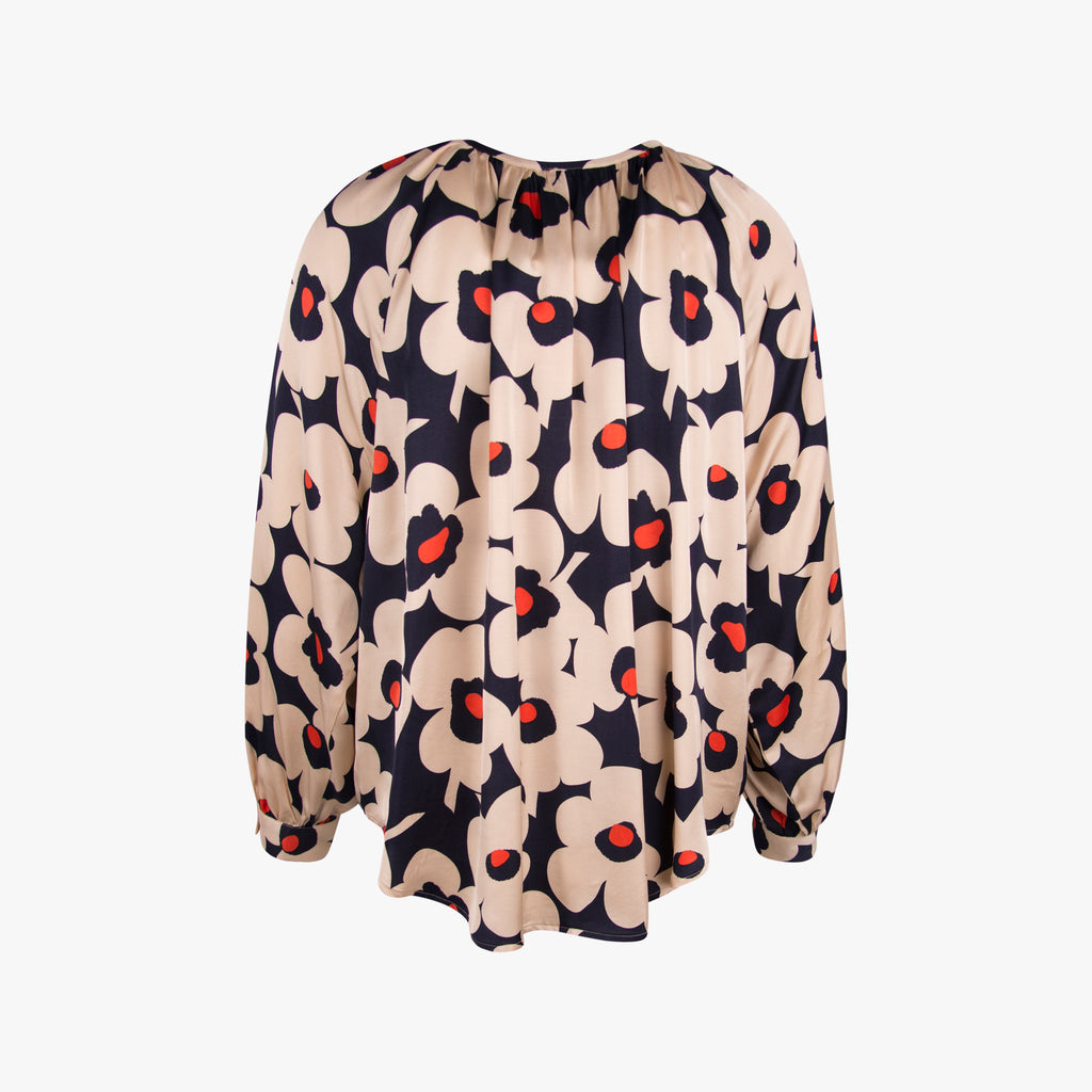 Seidensticker Bluse Fashion Print | dunkelvintage