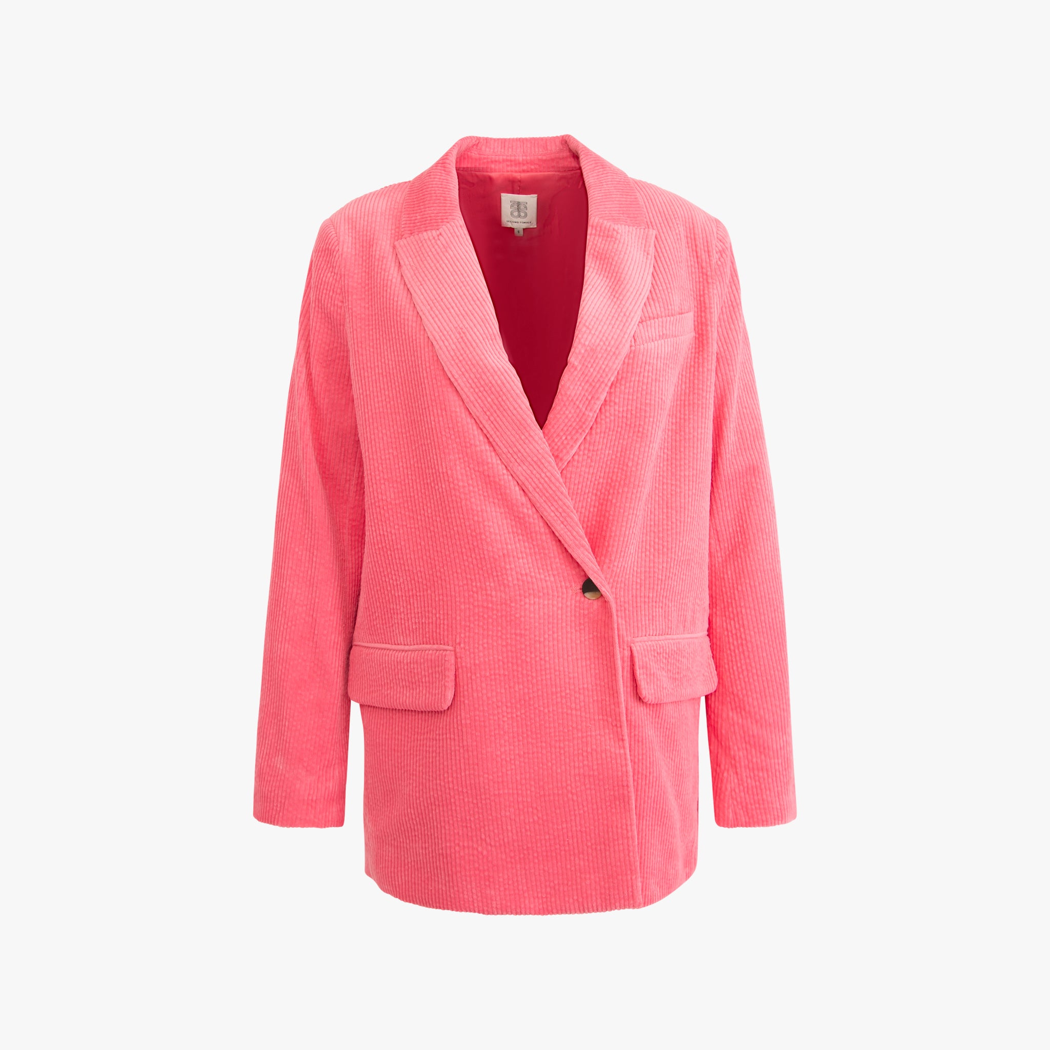 Second Female Blazer Breitcord | Pink