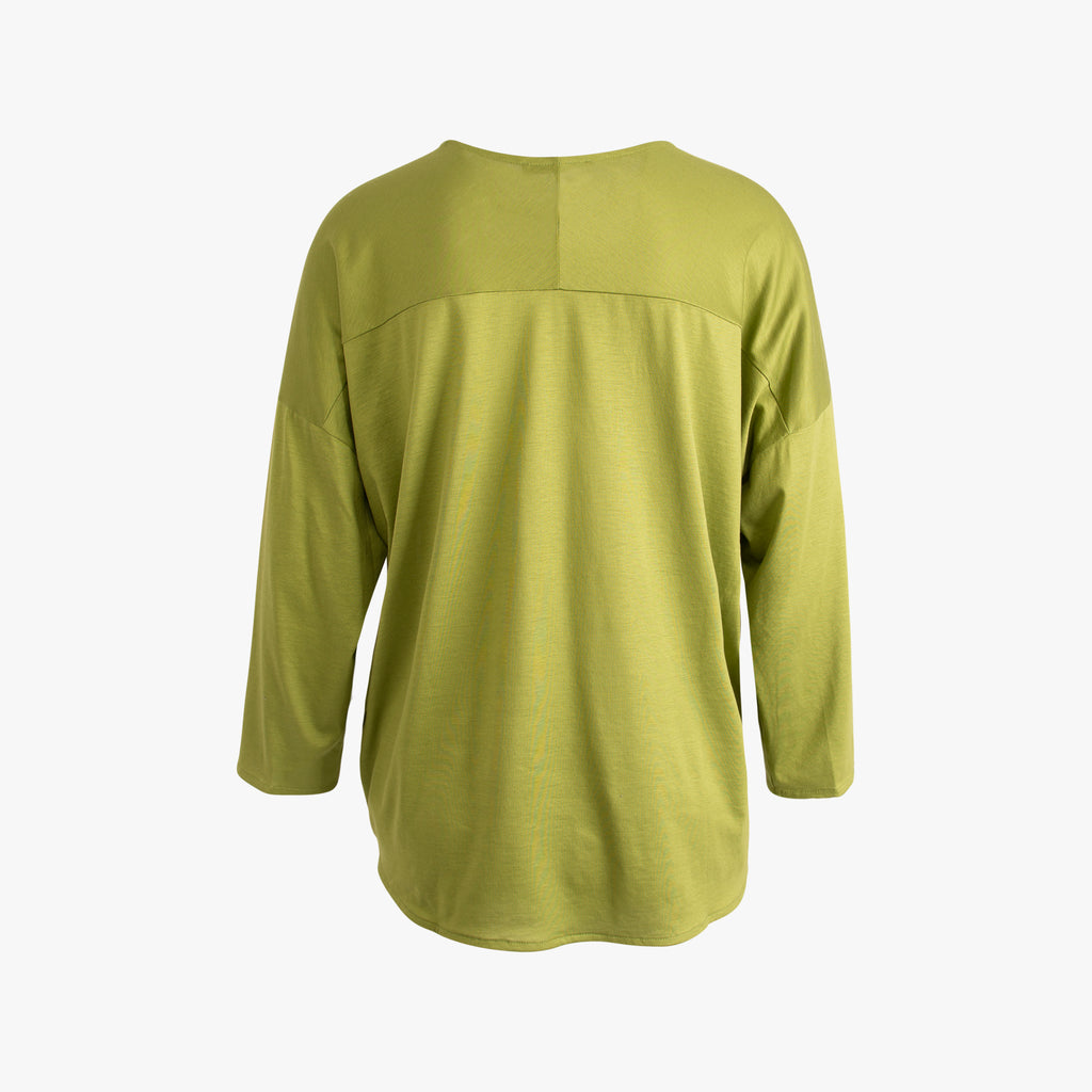 Drykorn 3/4 RH Shirt oversized | grün