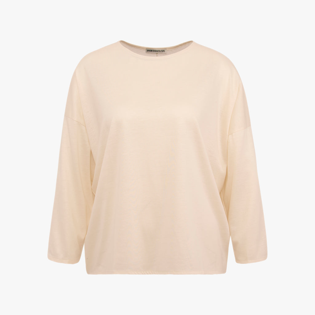 Drykorn 3/4 RH Shirt oversized | weiß