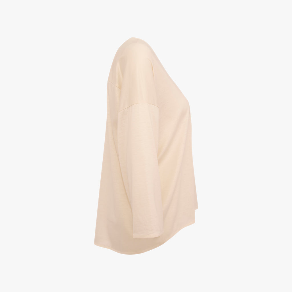 Drykorn 3/4 RH Shirt oversized | weiß