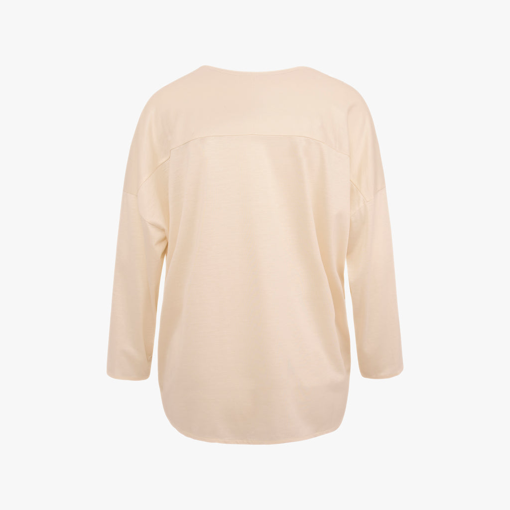 Drykorn 3/4 RH Shirt oversized | weiß