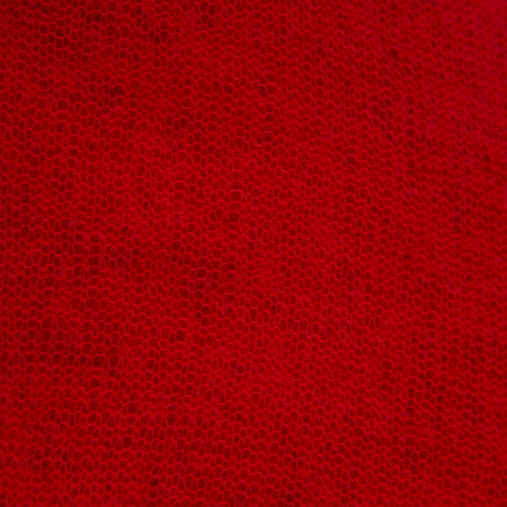 Bakaree Schal gefilztes Cashmere | rot-koralle