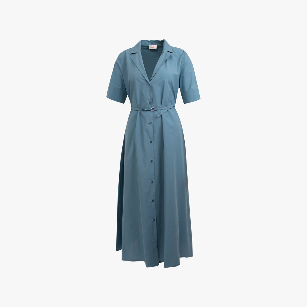 Ottodáme Maxikleid Papertouch| hellblau