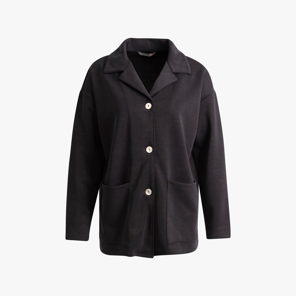 Blazerjacke | schwarz