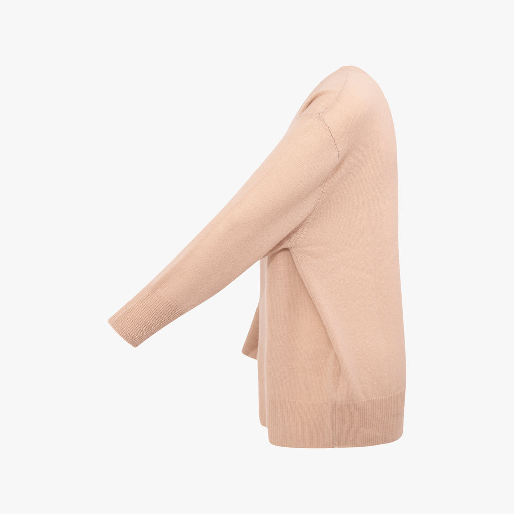 Flona RH-Pullover Loose Knit | beige