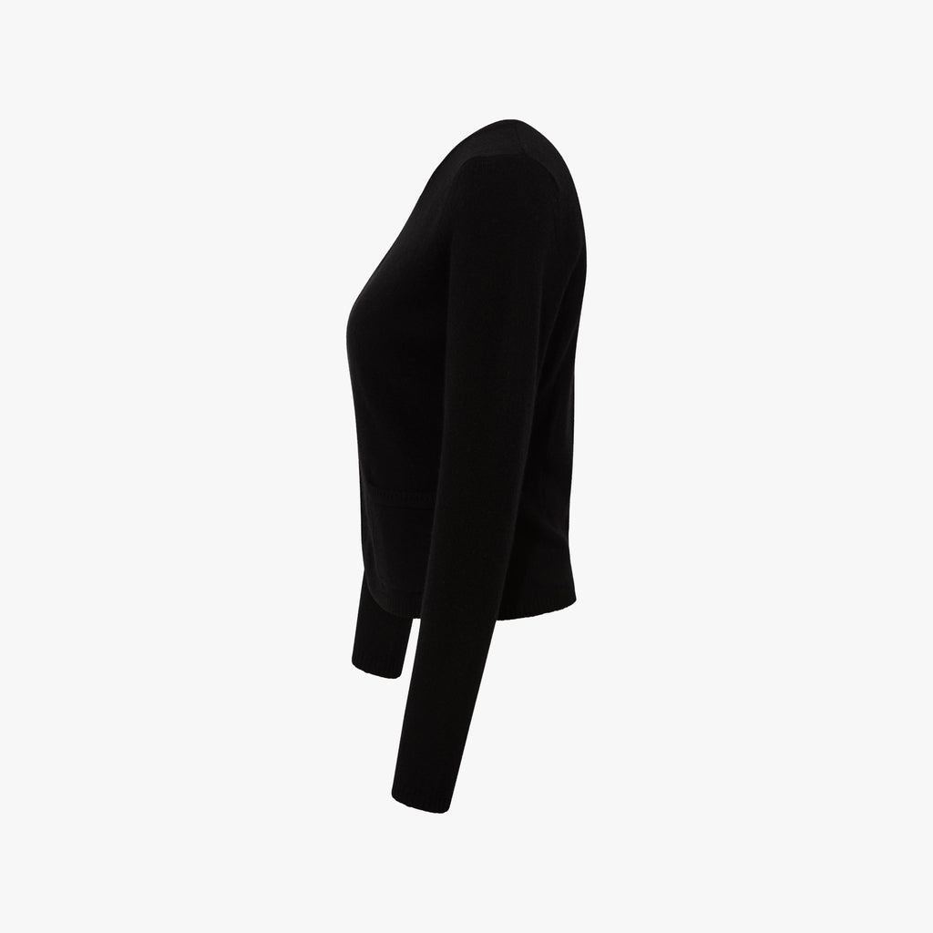 Absolute Cashmere Cashmere-Jacke kz. | schwarz