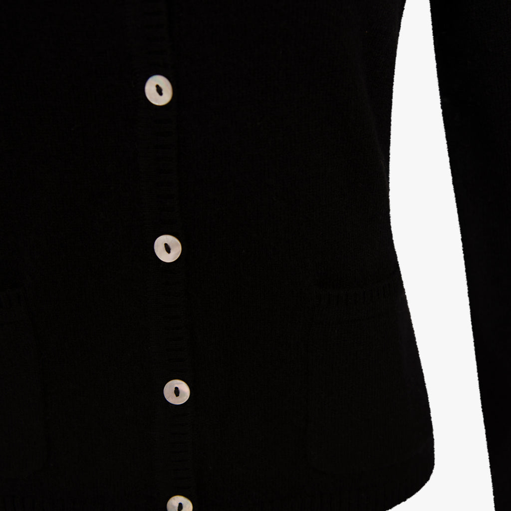 Absolute Cashmere Cashmere-Jacke kz. | schwarz