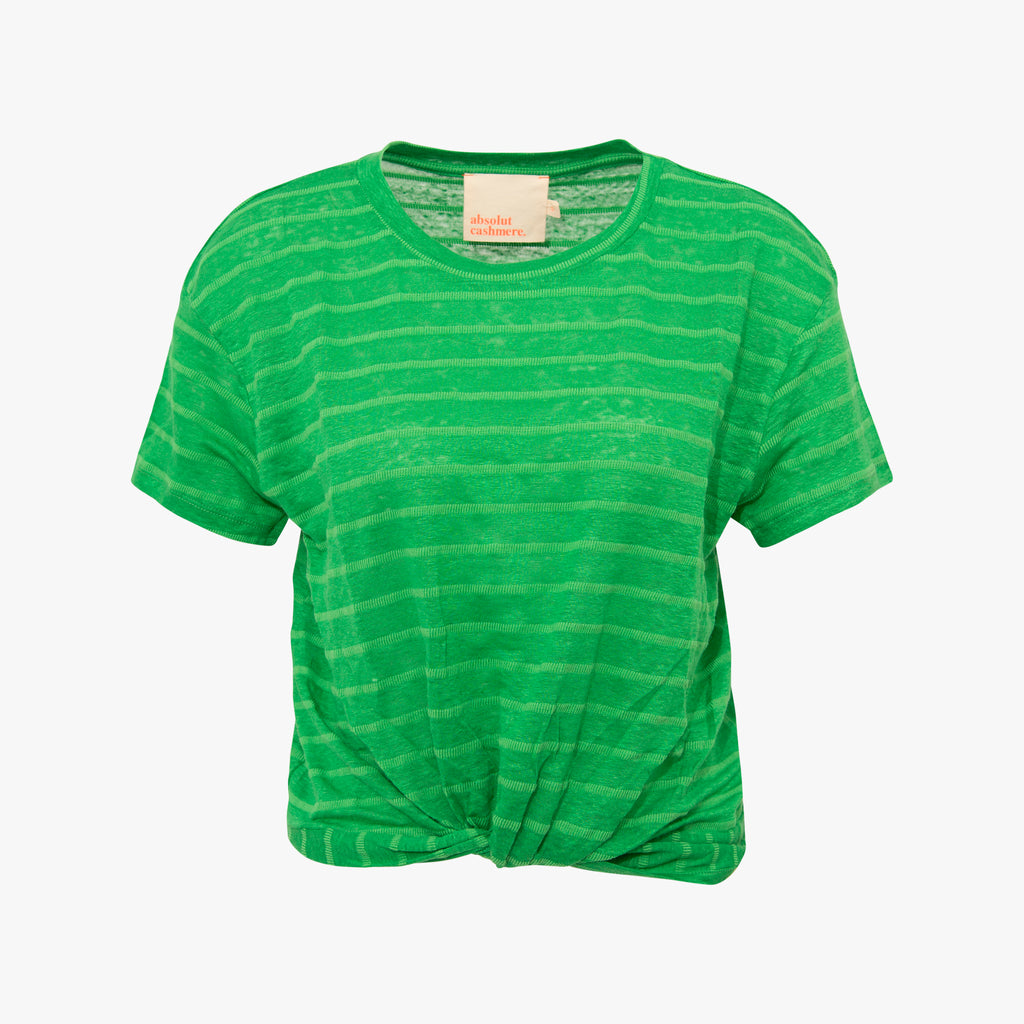 Absolute Cashmere 1/2 Shirt Knoten | grün