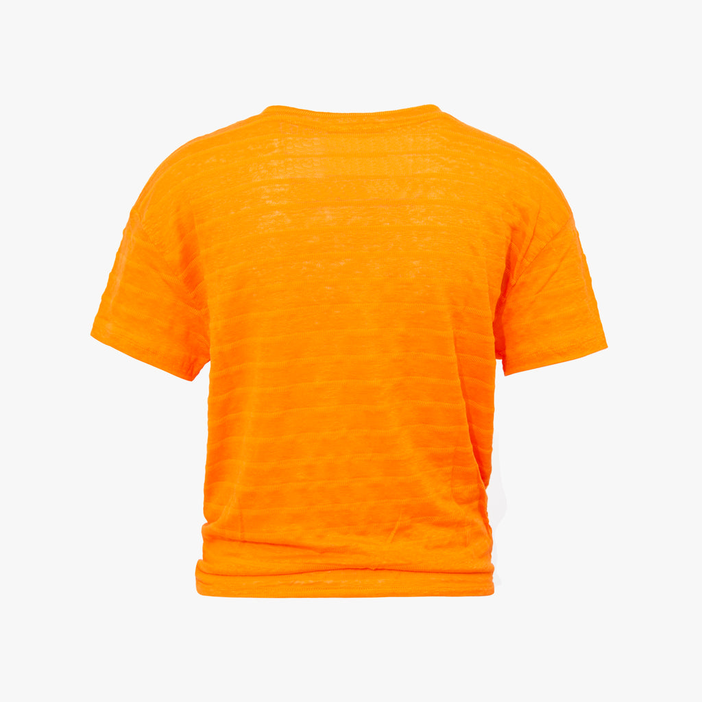 Absolute Cashmere 1/2 Shirt Knoten | orange