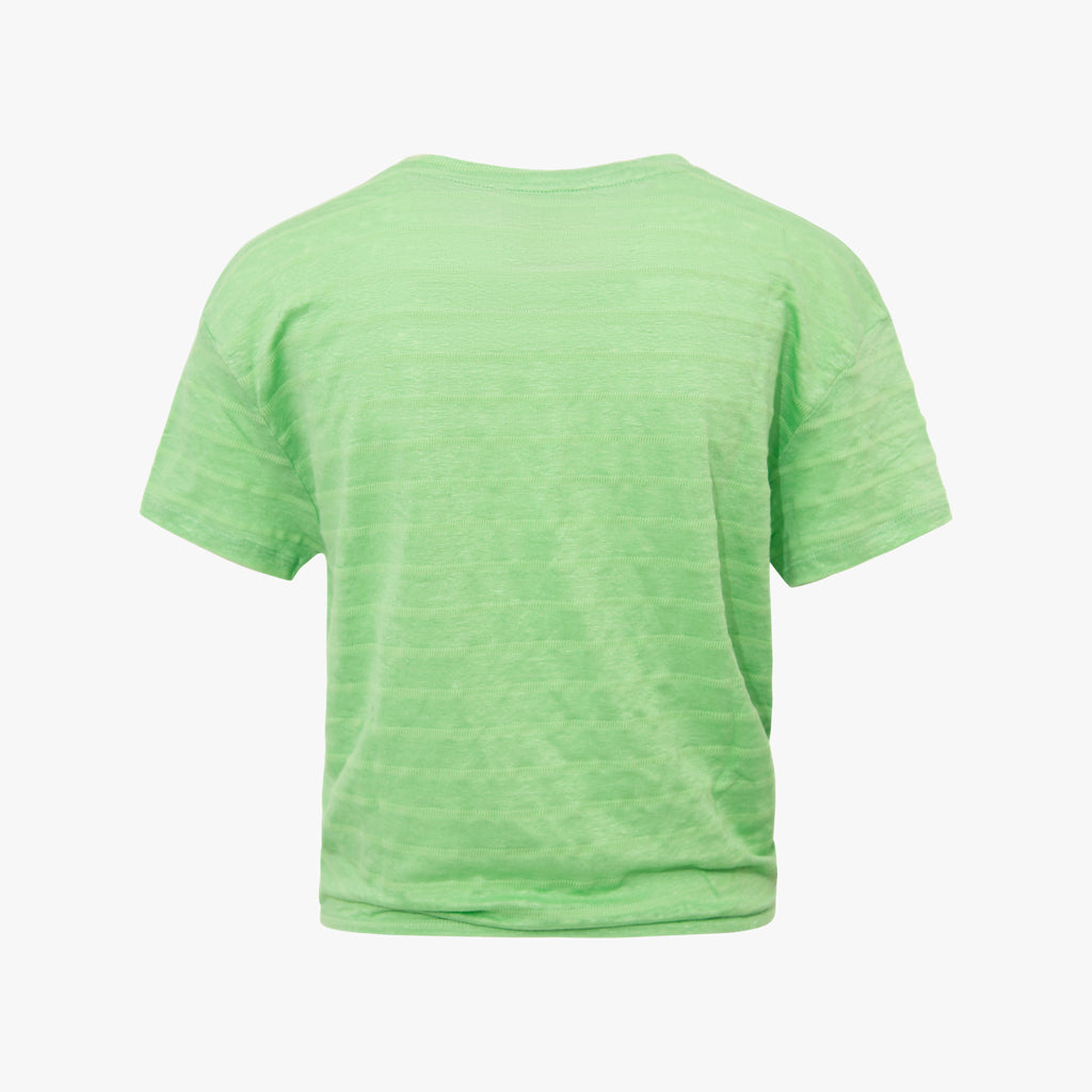 Absolute Cashmere 1/2 Shirt Knoten | hellgrün