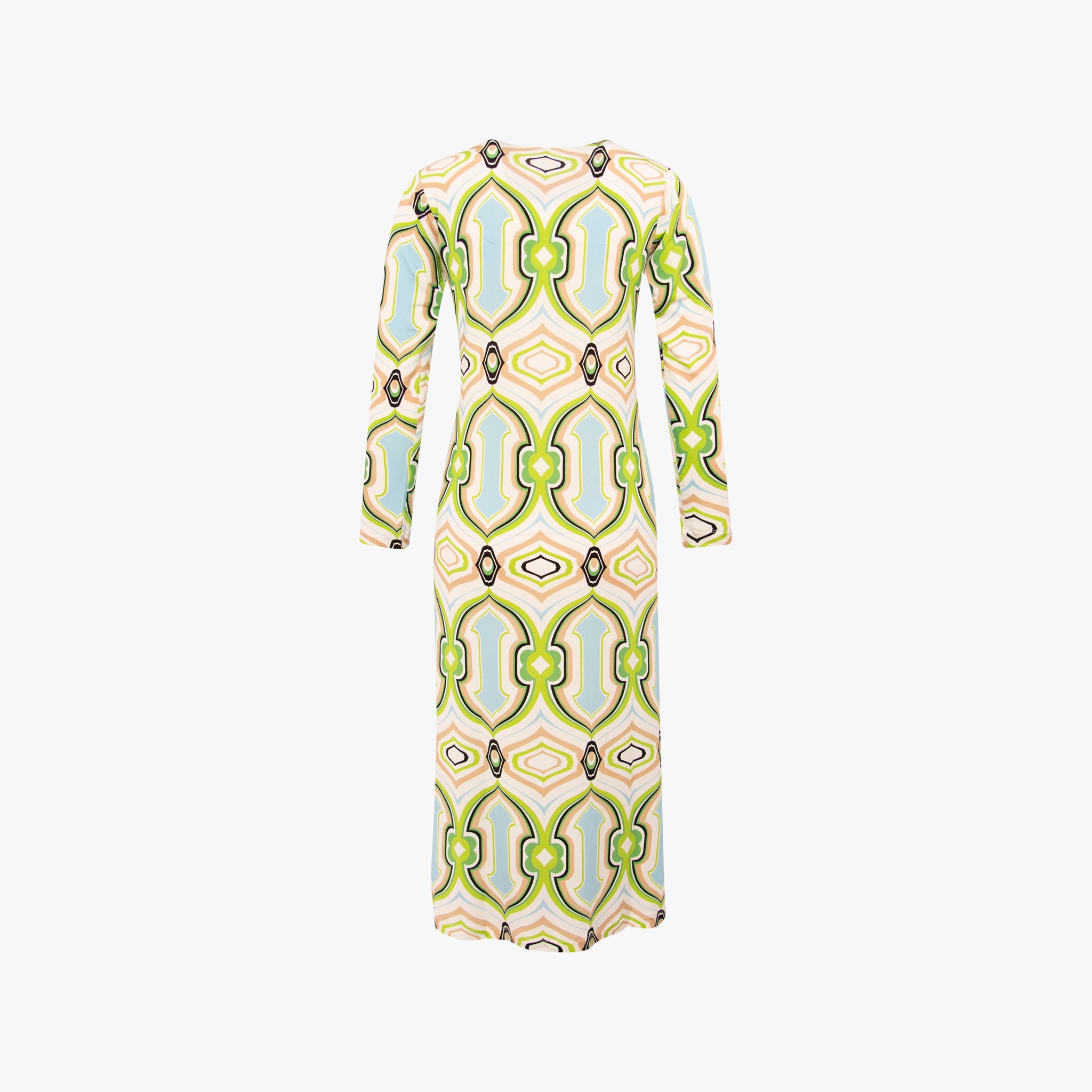 Floer Mantel/Kleid Retroprint | multicolor