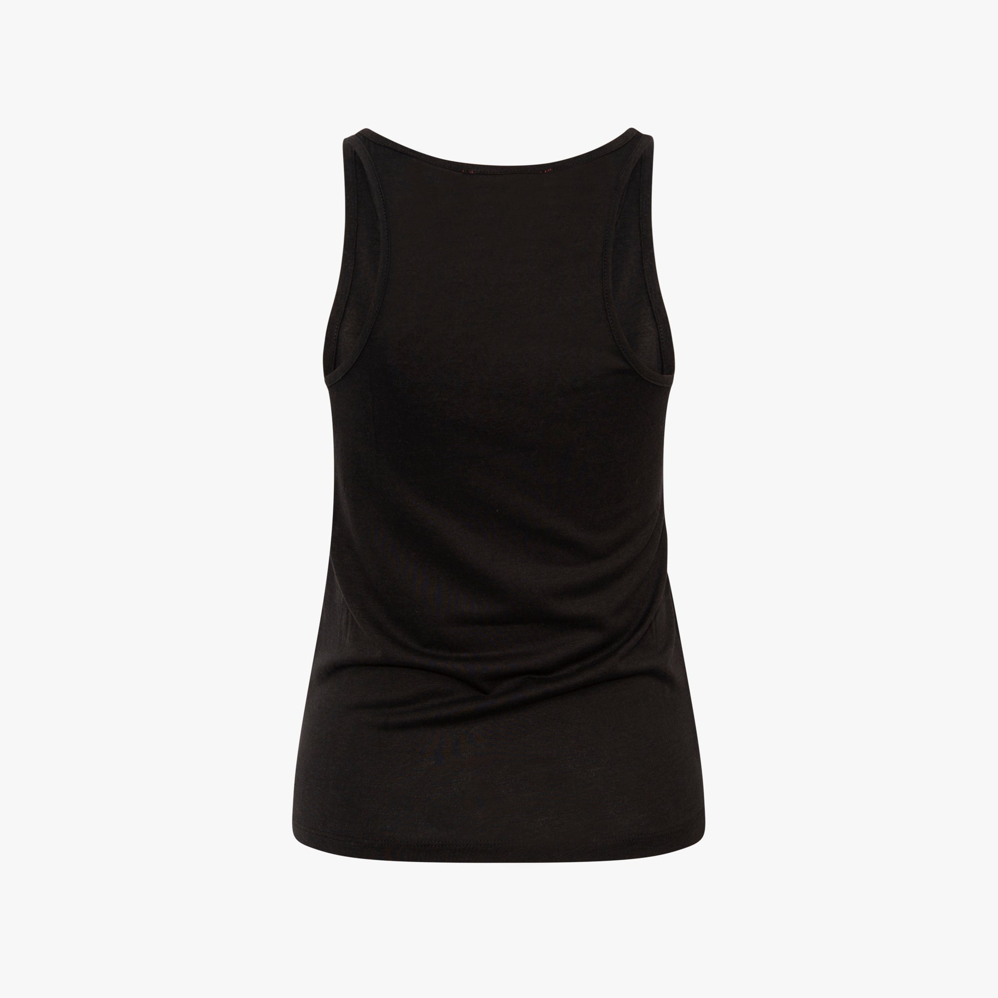 Absolute Cashmere Top Lyocell-Cotton | schwarz