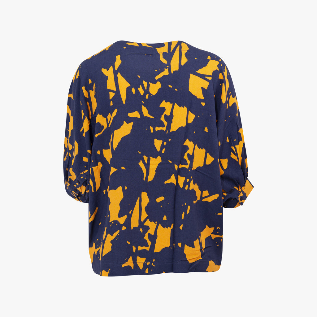 SKFK Bluse Schattenprint | orange