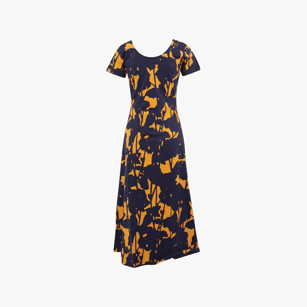 SKFK Jerseykleid Schattenprint | orange