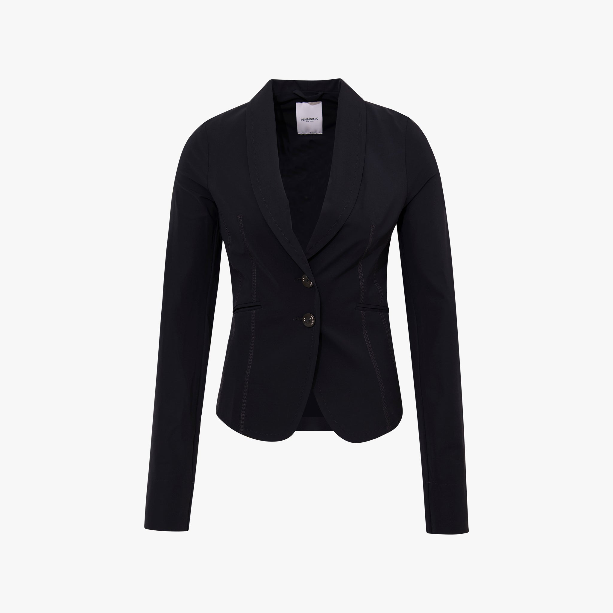 Penn & Ink Blazer Basic | navy