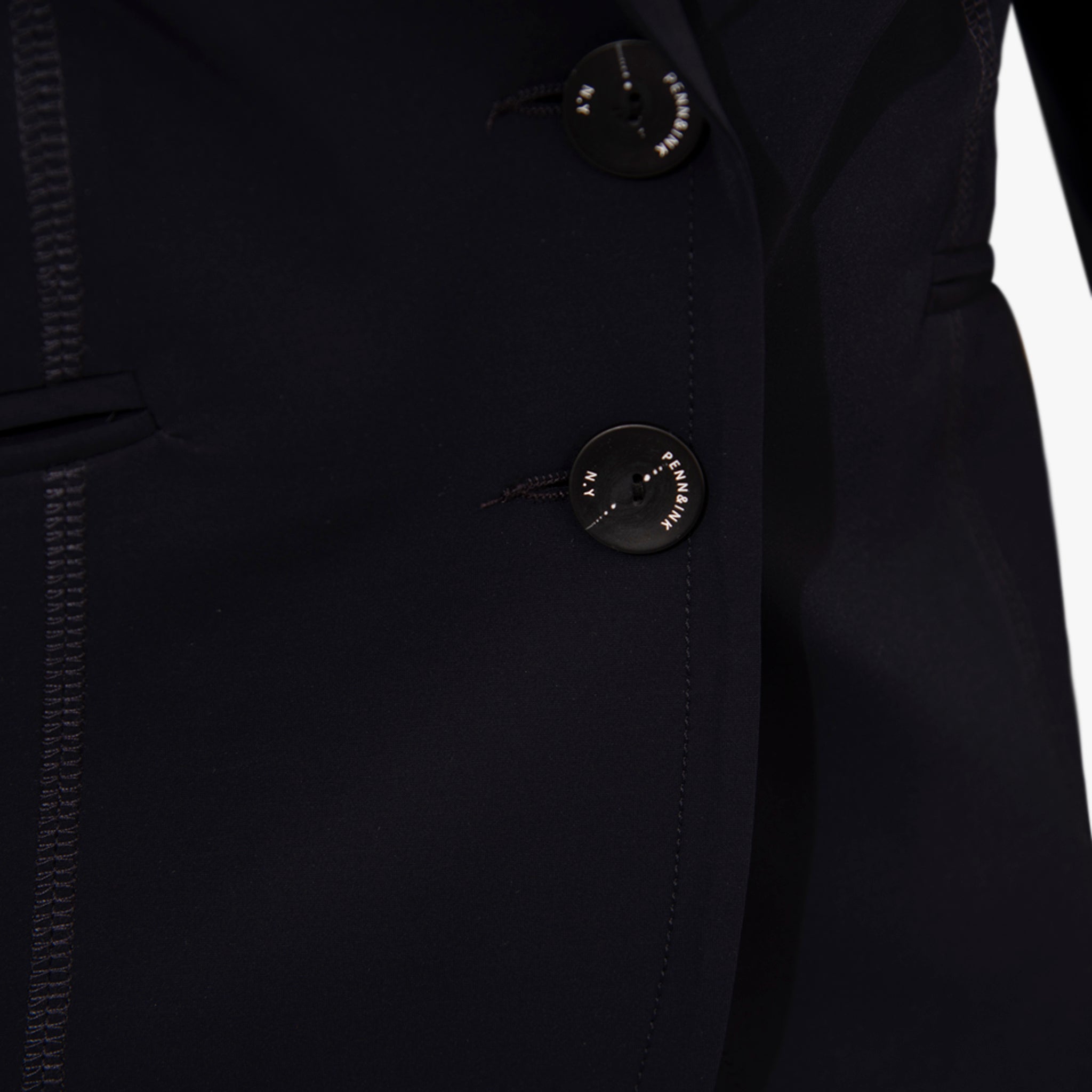 Penn & Ink Blazer Basic | navy