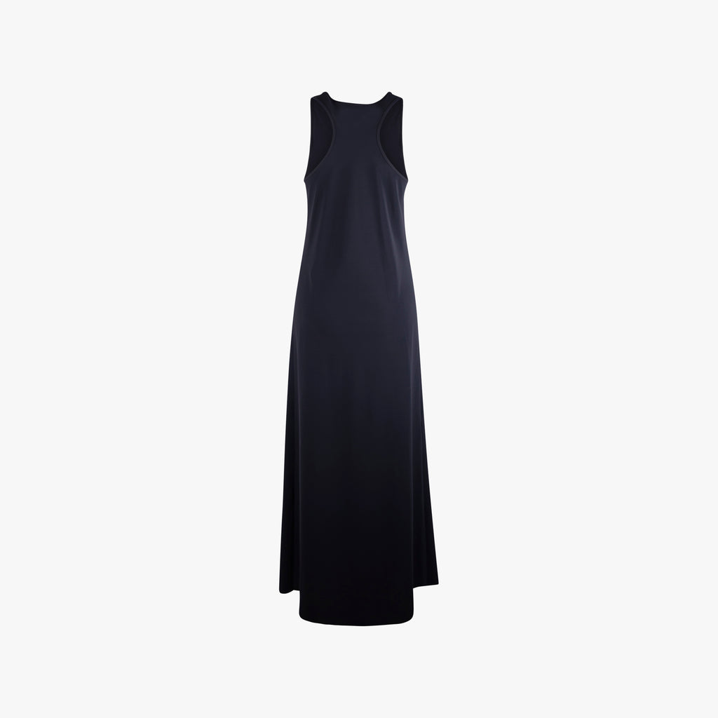 Maxikleid ohne Ärmel | dunkelblau