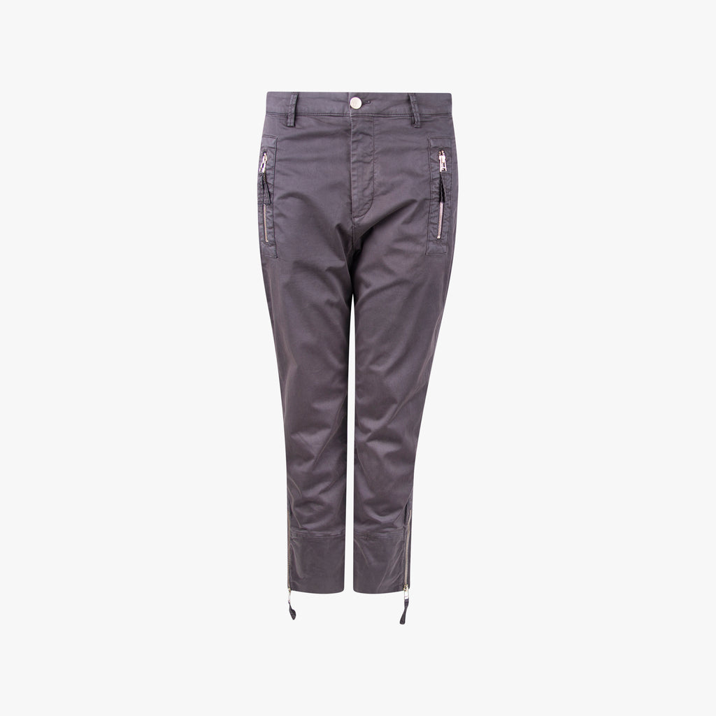 Dolores Chino Zip | anthra