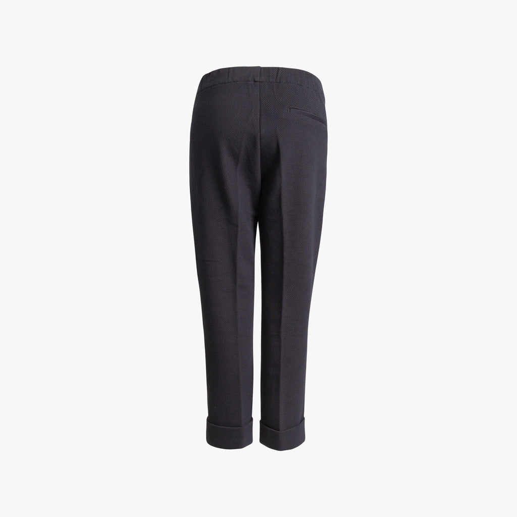 Hose Easy Twilloptik | navy