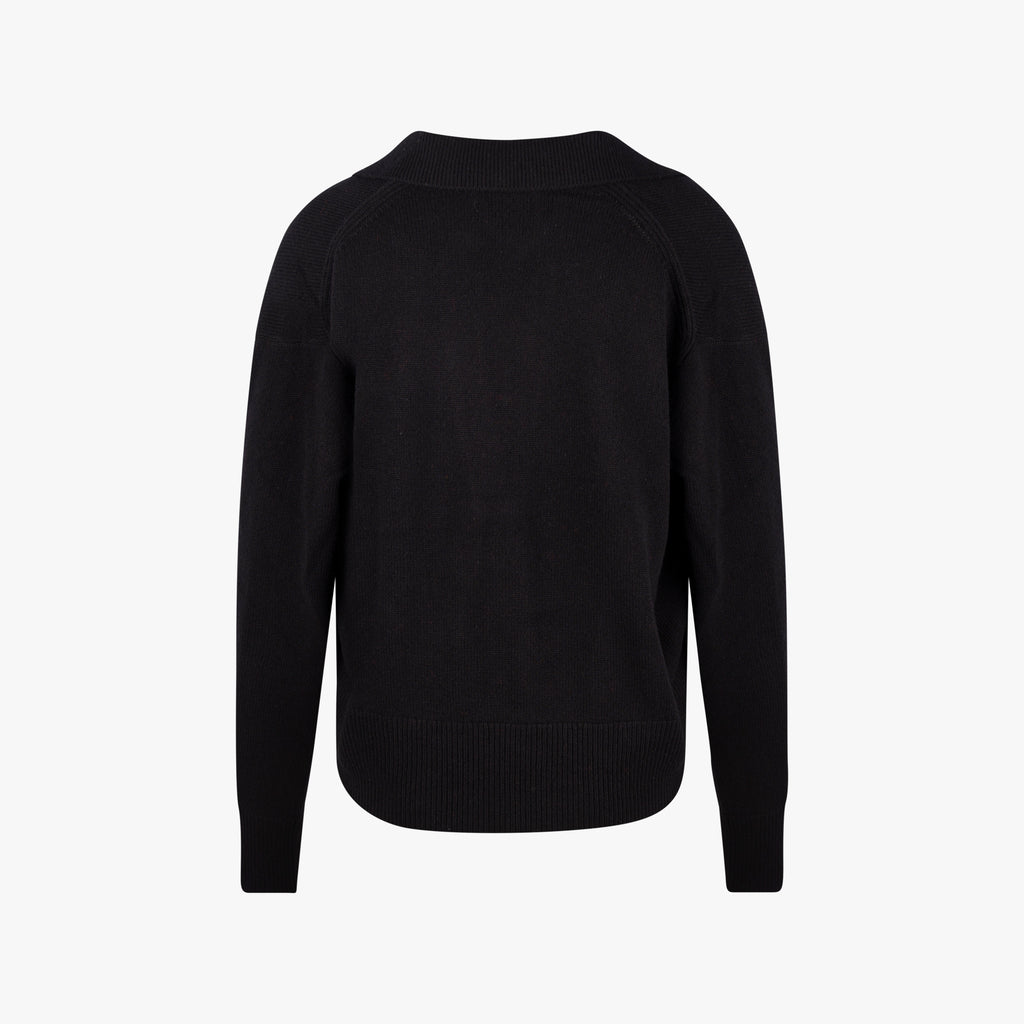 Crew Neck Pulli Monalie | schwarz