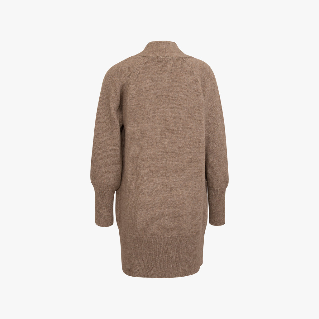 Open Cardigan lg. | greige
