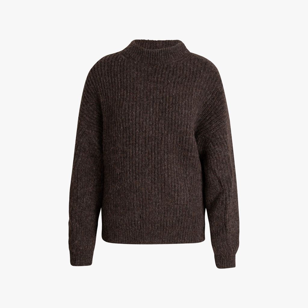 Patent Pulli Ramea | dunkelbraun