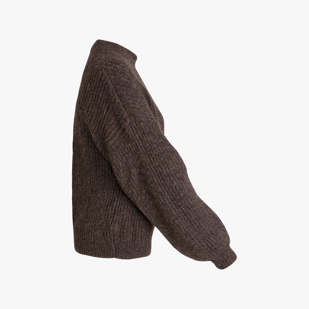 Patent Pulli Ramea | dunkelbraun