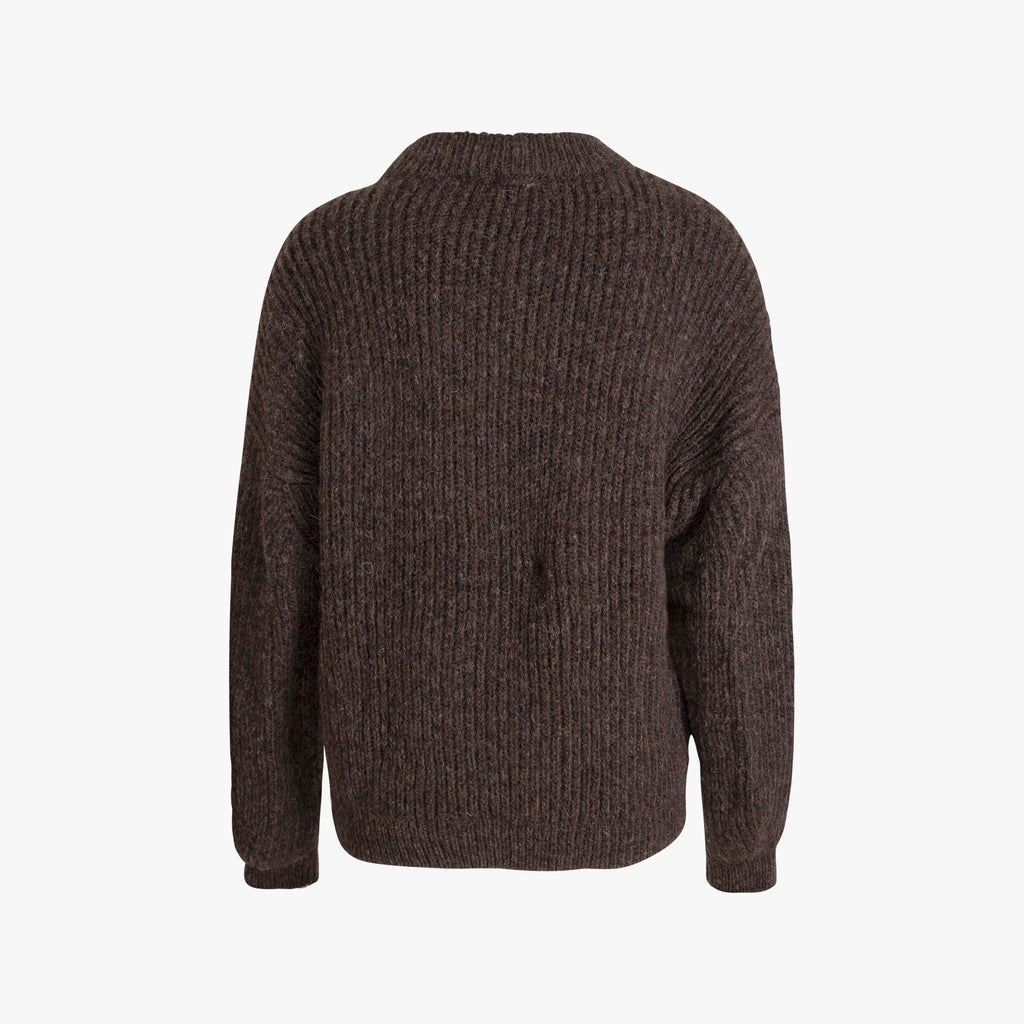 Patent Pulli Ramea | dunkelbraun
