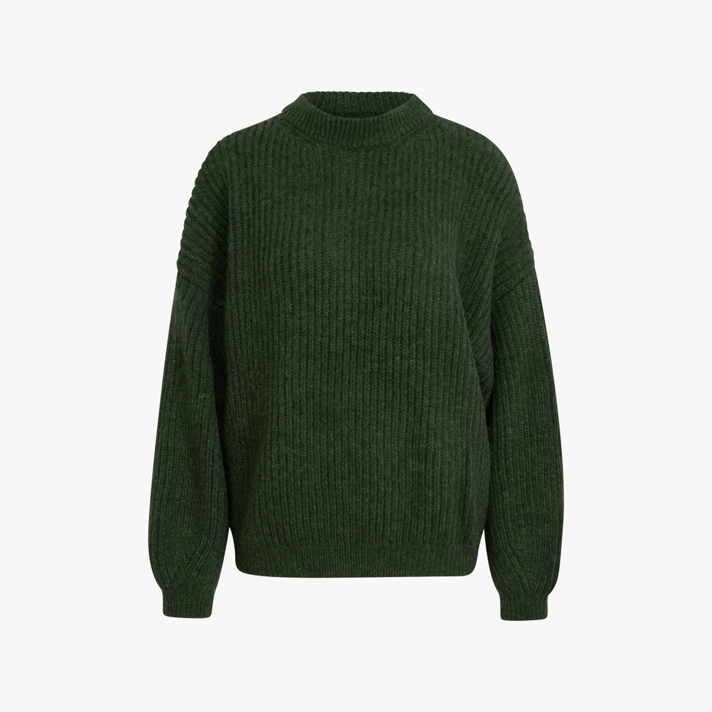 Patent Pulli Ramea | dunkelgrün